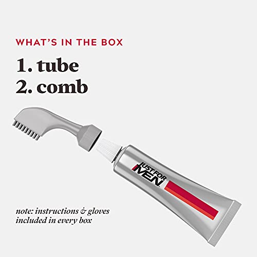 Just For Men Easy Comb-In Color, Medium Brown - No-Mix Hair Dye