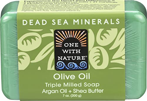 Dead Sea Mineral Olive Oil Bar Soap - 7 Oz with Shea Butter
