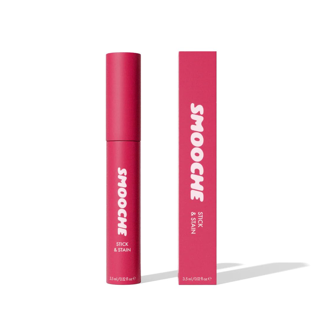 Smooche Peel-Off Lip Stain Tint - Long-Lasting Waterproof Lip Color | Hydrating Vegan Formula - Mauve Berry