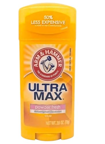 Arm & Hammer Ultramax Invisible Solid Powder Fresh Antiperspirant & Deodorant 2.6 oz