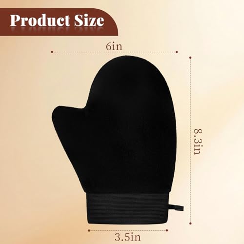 ÖkoStamm Self Tanning Mitt Set – 2 Pack, Washable & Reusable