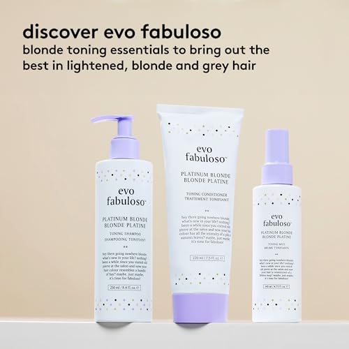 EVO Fabuloso Platinum Blonde Toning Conditioner - 1.0 fl. oz. Travel Size