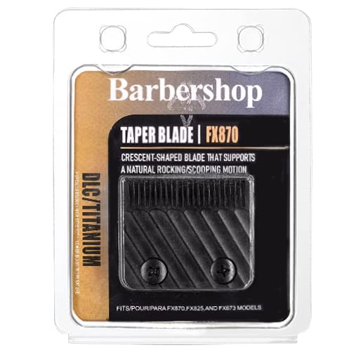 FX603B Replacement Clipper Blades | Black Graphite Fade for BaBylissPRO FX870/FXF880/FX810/FX825/FX673N