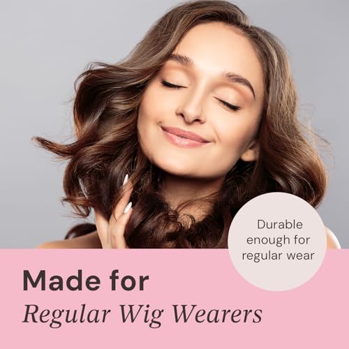 MILANO COLLECTION Chocolate Brown Wig Grip Band with 9 Nylon Caps