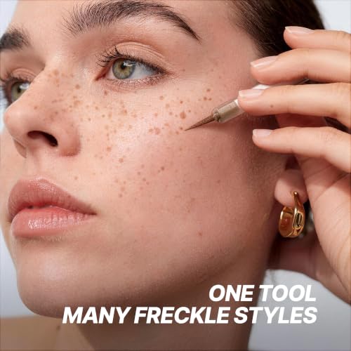 Pudaier Waterproof Faux Freckle Pen - 2 Pack Natural Sun-Kissed Makeup