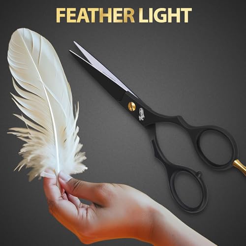 6.5” Professional Hair Cutting Scissors - Ultra-Sharp Barber Shears