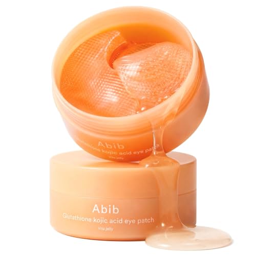 Abib Glutathione Kojic Acid Eye Patches for Dark Circles & Radiance - 60ct