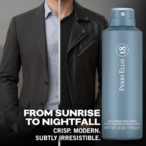 Perry Ellis 18 Men Body Spray - 6 Fl Oz Fresh Marine Scent