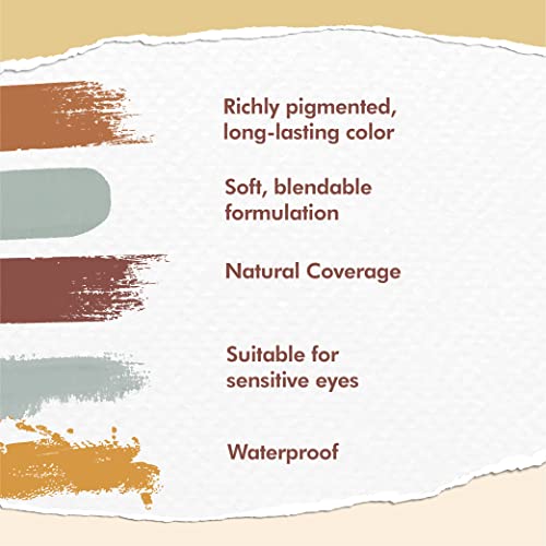 Naked Cosmetics Waterproof Eyeliner Pencil Set - Black & Brown Duo