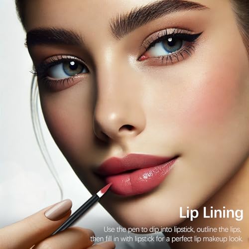 100 Disposable Eyeliner Brushes - Soft Fiber Makeup Applicators