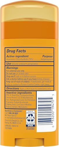 Arm & Hammer Ultramax Invisible Solid Powder Fresh Antiperspirant & Deodorant 2.6 oz