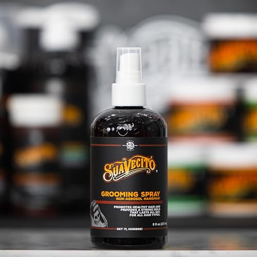Suavecito Grooming Non-Aerosol Hairspray for Men - 8 oz