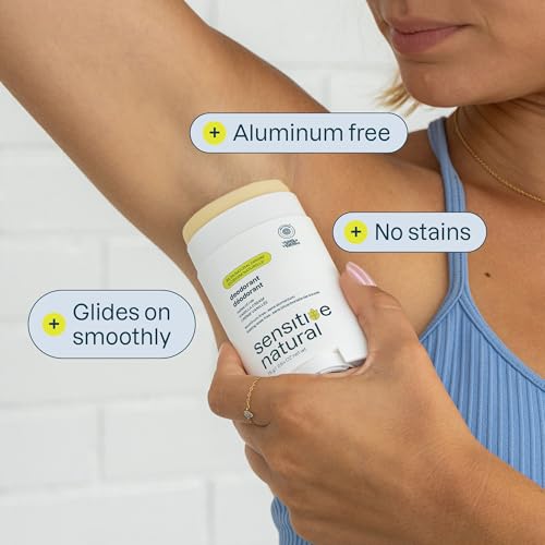ATTITUDE Sensitive Skin Natural Deodorant - Vanilla Cream, 2.64 Oz