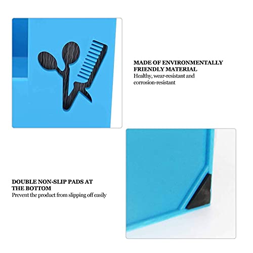 Niiyen Barber Scissors Holder & Hair Styling Tool Organizer - Blue