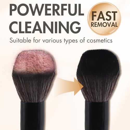Embagol Rinse-Free Makeup Brush Cleaner - 500ml Quick-Drying Vegan Solution