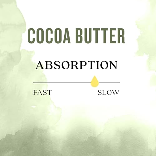 Aura Cacia Natural Cocoa Butter - 4 Ounce (113 g) for Skin Moisturizing & DIY Projects