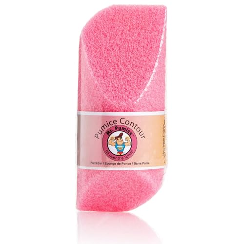 Mr. Pumice Contour PUMI Bar Foot Callus Remover Pink, 1 Count