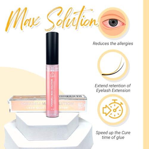 Forabeli Lash Bonder for Eyelash Extensions - Curing Accelerator & Sealer