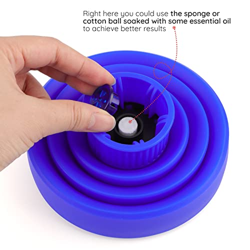 Segbeauty Foldable Hair Diffuser for Curly Hair - Blue