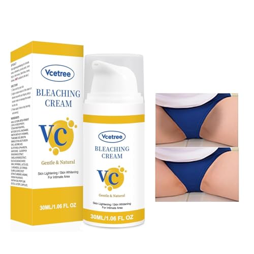 Vcetree Intimate Skin Lightening Cream for Dark Spots & Body Areas (1 fl oz)