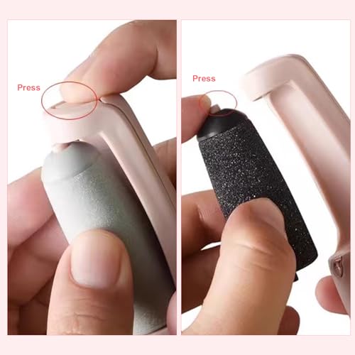 Zerone Replacement Electric Foot File Roller Heads - 10 Pack