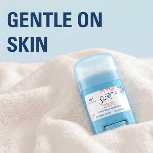 Secret Antiperspirant Deodorant for Women, 0.5 oz (Pack of 24) - 24hr Odor Protection