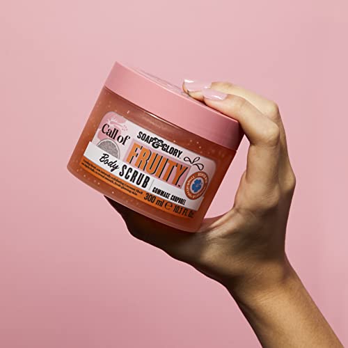 Soap & Glory Tropical Fruit Exfoliating Body Scrub with Coconut Shell & Jojoba Beads - 300ml