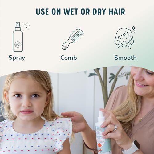LANE & CO. Kids Hair Detangler Spray - Leave In Conditioner, 8 fl oz