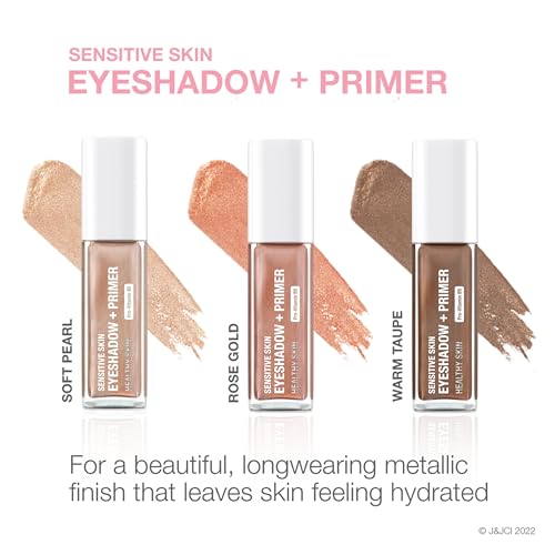 Neutrogena Sensitive Skin Eyeshadow + Primer - Rose Gold, 0.22 oz