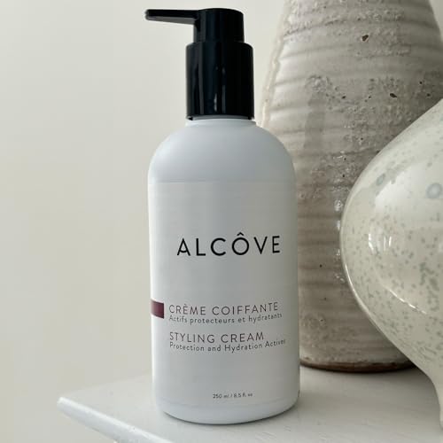 Alcôve Medium Hold Styling Cream for Curly Hair, Volume & Frizz Control