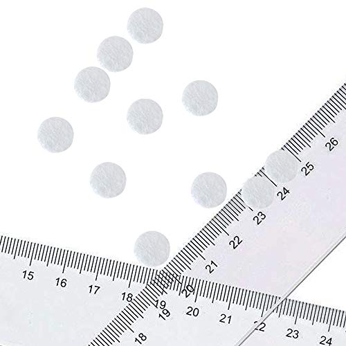 200 Pcs Microdermabrasion Cotton Filters - 10mm Facial Vacuum Accessories