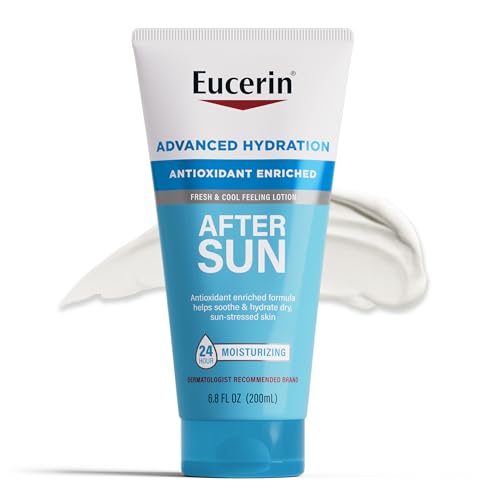 Eucerin Advanced Hydration After Sun Lotion, Antioxidant-Rich Moisturizer