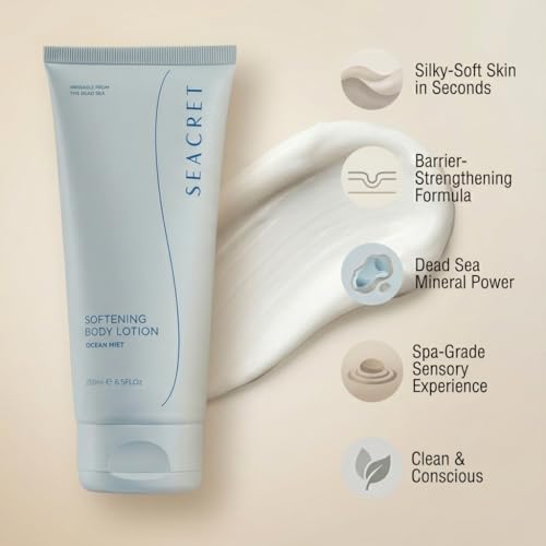 SEACRET Ocean Mist Body Lotion for Dry Skin - 6.8 Fl Oz