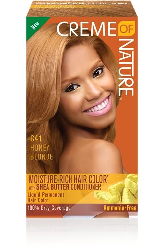 Creme of Nature Honey Blonde Hair Color Kit - Moisture Rich & Ammonia Free