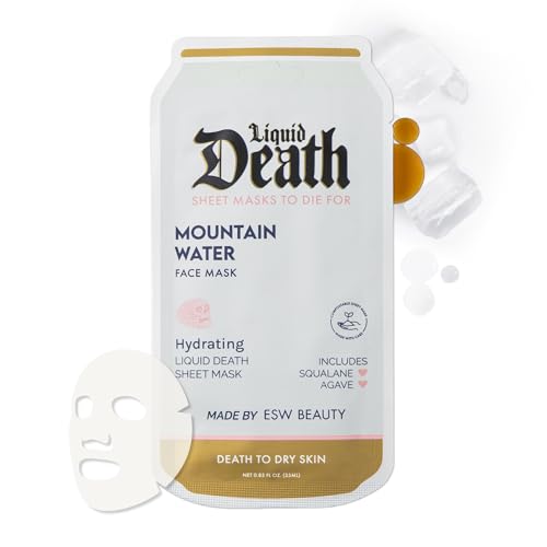 ESW Beauty Hydrating Face Mask with Aloe & Green Tea - 1 Pack