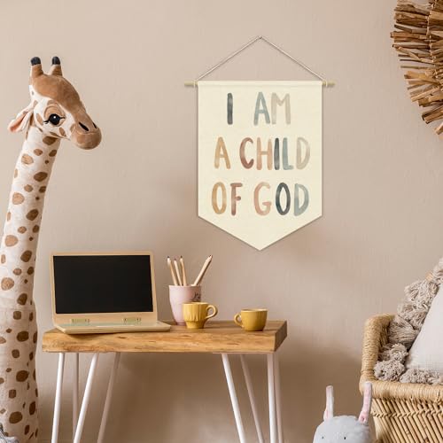 I Am A Child Of God Banner | Boho Nursery & Classroom Decor