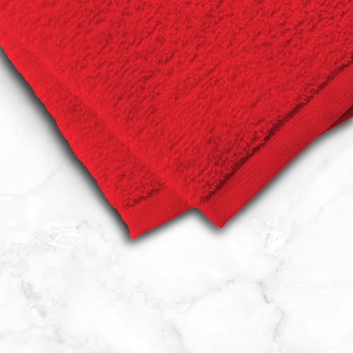 Georgia Bulldogs NCAA Wash Cloth 4 Pack - 12" x 12" Team Logo