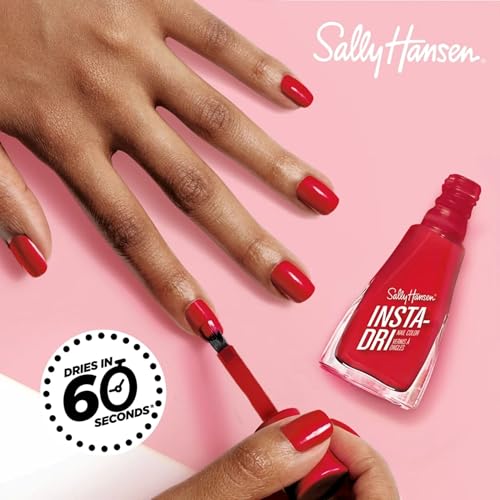 Sally Hansen Insta-Dri Nail Polish 357 Time Warmth - Quick Dry Burnt Orange