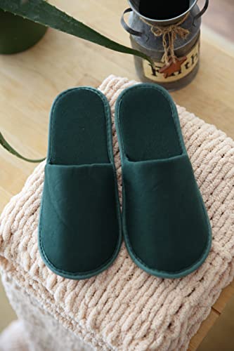 Disposable Hotel Slippers 10 Pairs White Economy Footwear for Airbnb Spa Wedding