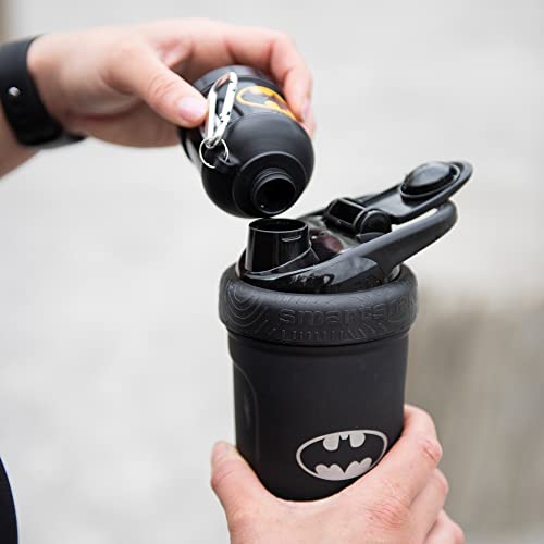 Smartshake Justice League Protein Shaker Bottle with Funnel - 110ml