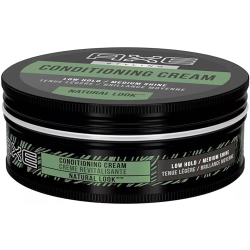 Axe Styling Cream, Natural Soft Hold Hair Cream, 2.64oz (Pack of 2)