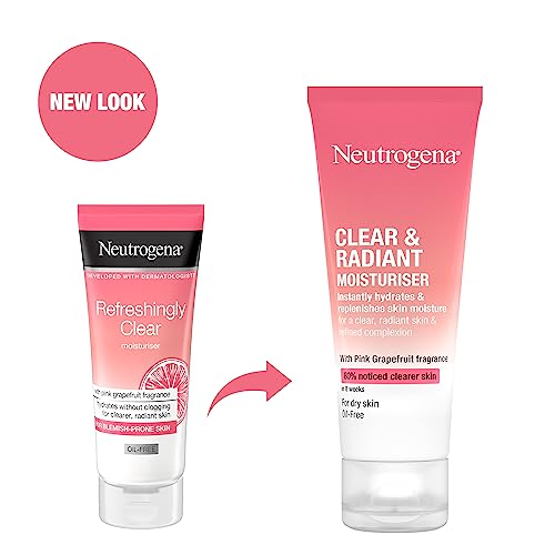 Neutrogena Refreshingly Clear Oil-Free Moisturiser for Blemish-Prone Skin 50ml