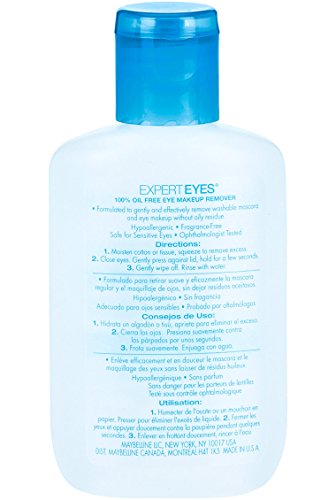 Maybelline Expert Eyes Oil-Free Eye Makeup Remover, 2.3 fl. oz.