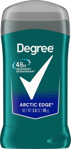 Degree Men Arctic Edge Deodorant - 48-Hour Odor Protection (Pack of 2)