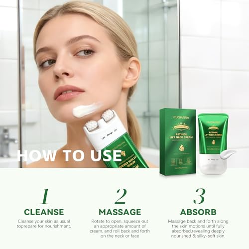 Retinol Neck Firming Cream with Exclusive AH8 Complex, Hyaluronic