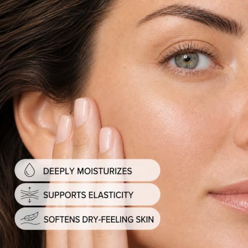 Organic Castor Oil & Rosehip Seed Oil Roll-On Serum - White