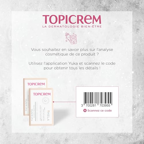 Topicrem Mela Lightening Exfoliating Soap Bar for Sensitive Skin - Brightening & Pigmentation Fade