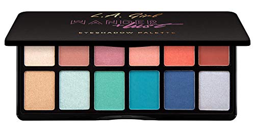 L.A. Girl Fanatic Eyeshadow Palette Wanderlust 12 Color Matte & Satin Shades
