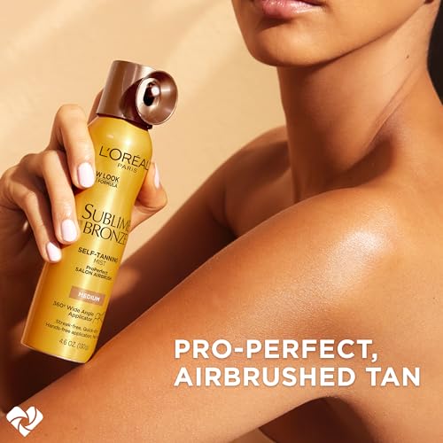 L'Oreal Paris Sublime Bronze Self Tanning Mist - Medium Shade