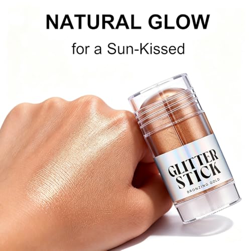 Bronze Body Shimmer Stick - Natural Glow Enhancer for All Skin Tones